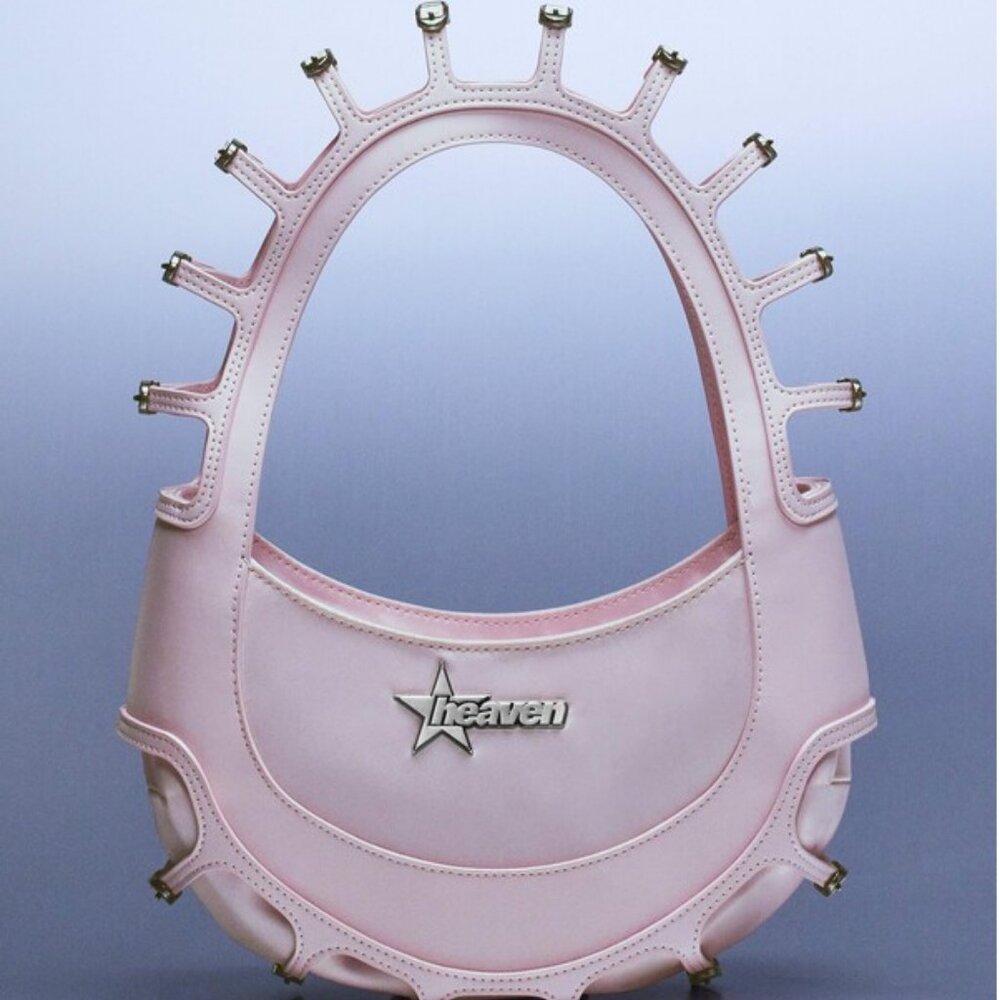 heaven by marc jacobs バッグ Heaven By Marc Jacobs Blue Girl Face Print Puffer Bag | eBay